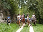 Location de vacances Missandre balade à cheval